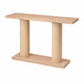 Table console en bois de chêne 120x30x75 cm