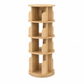 Étagère rotative en bois 5 niveaux ronde hauteur 150 cm